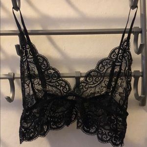 Black bralette